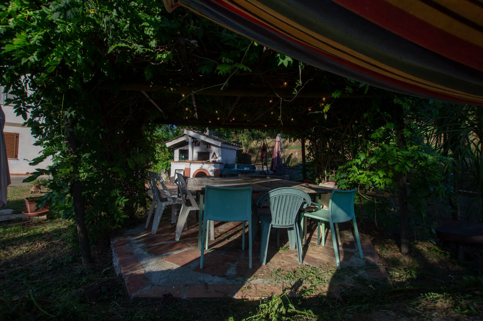 Gazebo e forno di Casa Di Levante